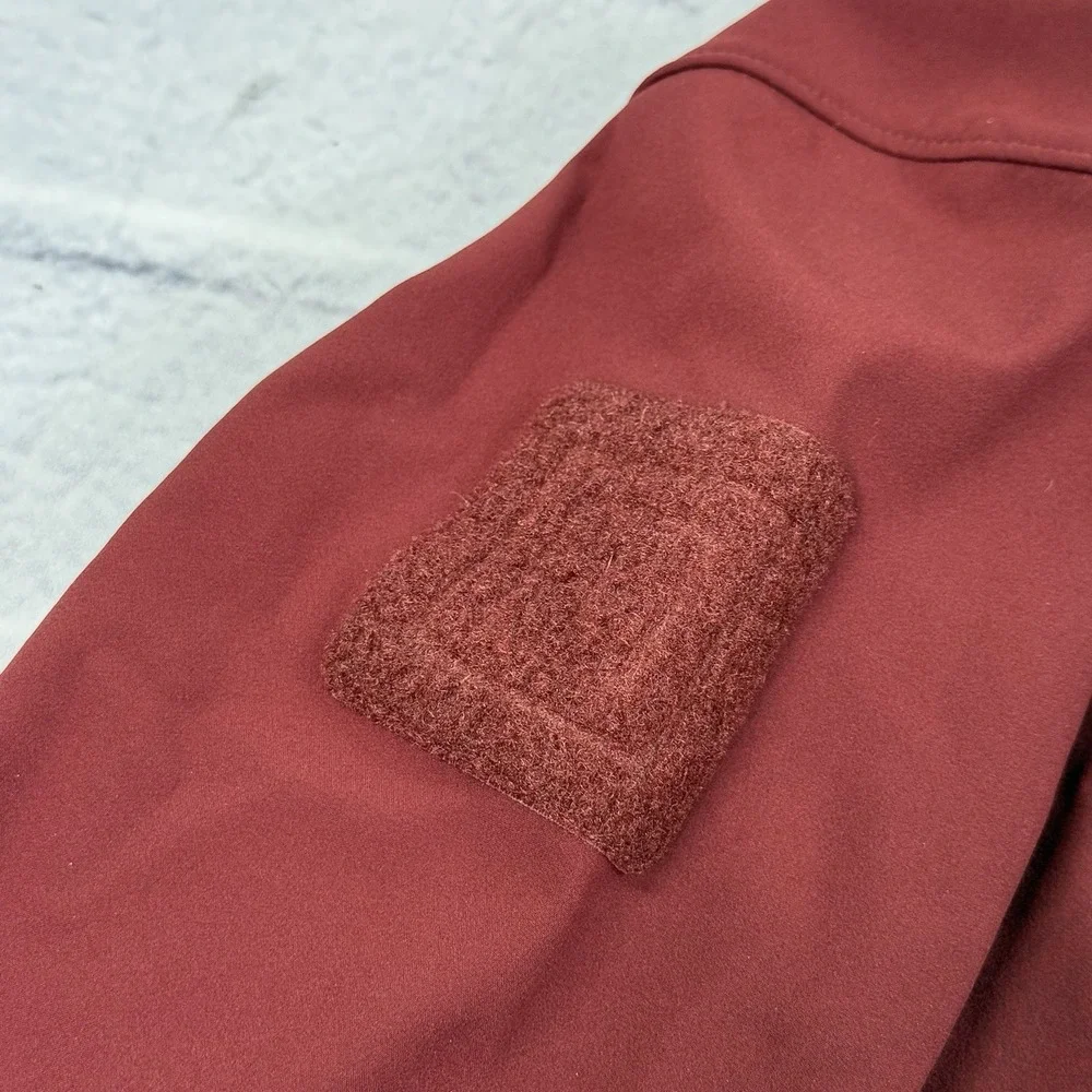 5.11 Tactical Women's Sierra‎ Softshell Jacket S Code Red Full Zip Fleece Lined